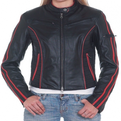 Woman Coat Leather Jacket-HMB-0235A