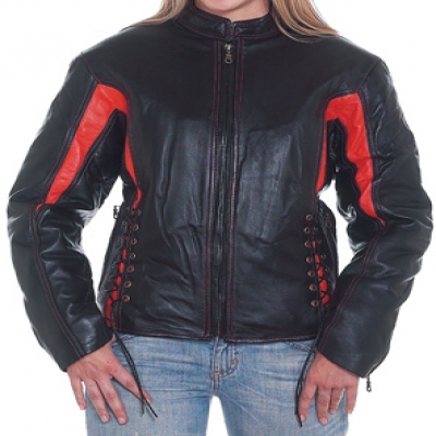 Woman Coat Leather Jacket-HMB-0266B