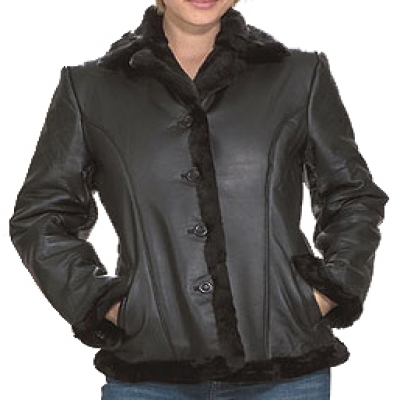 Woman Coat Leather Jackets-HMB-0280A